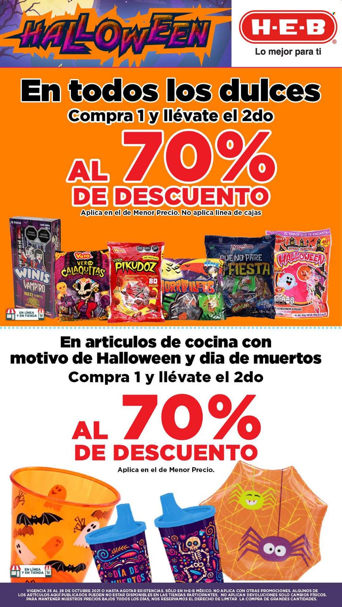 Catálogo H-E-B - 26.10.2021 - 28.10.2021. Página 2