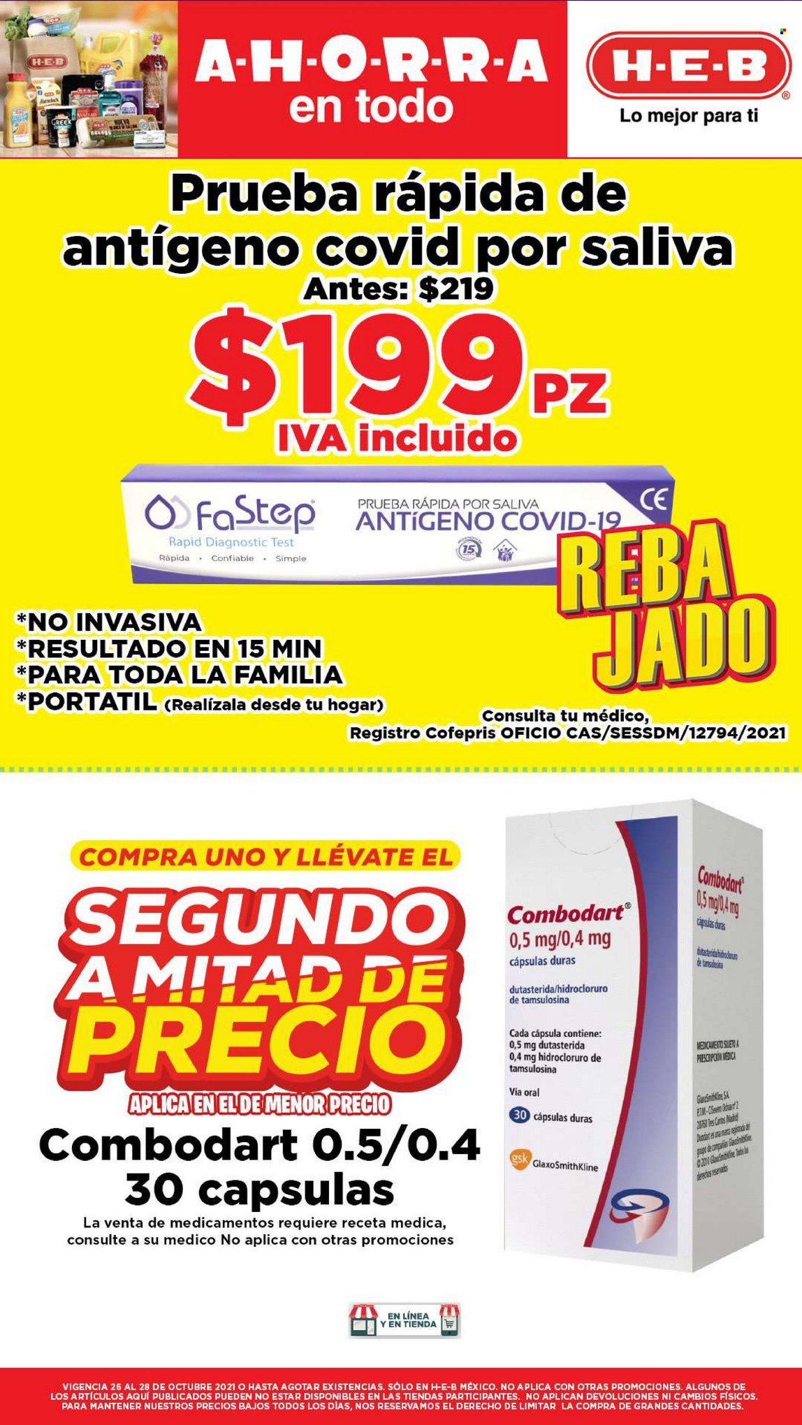 Catálogo H-E-B - 26.10.2021 - 28.10.2021. Página 8