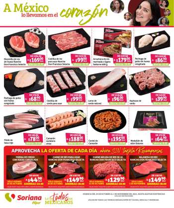 Folleto actual Soriana Híper - 29.10.2021 - 1.11.2021.