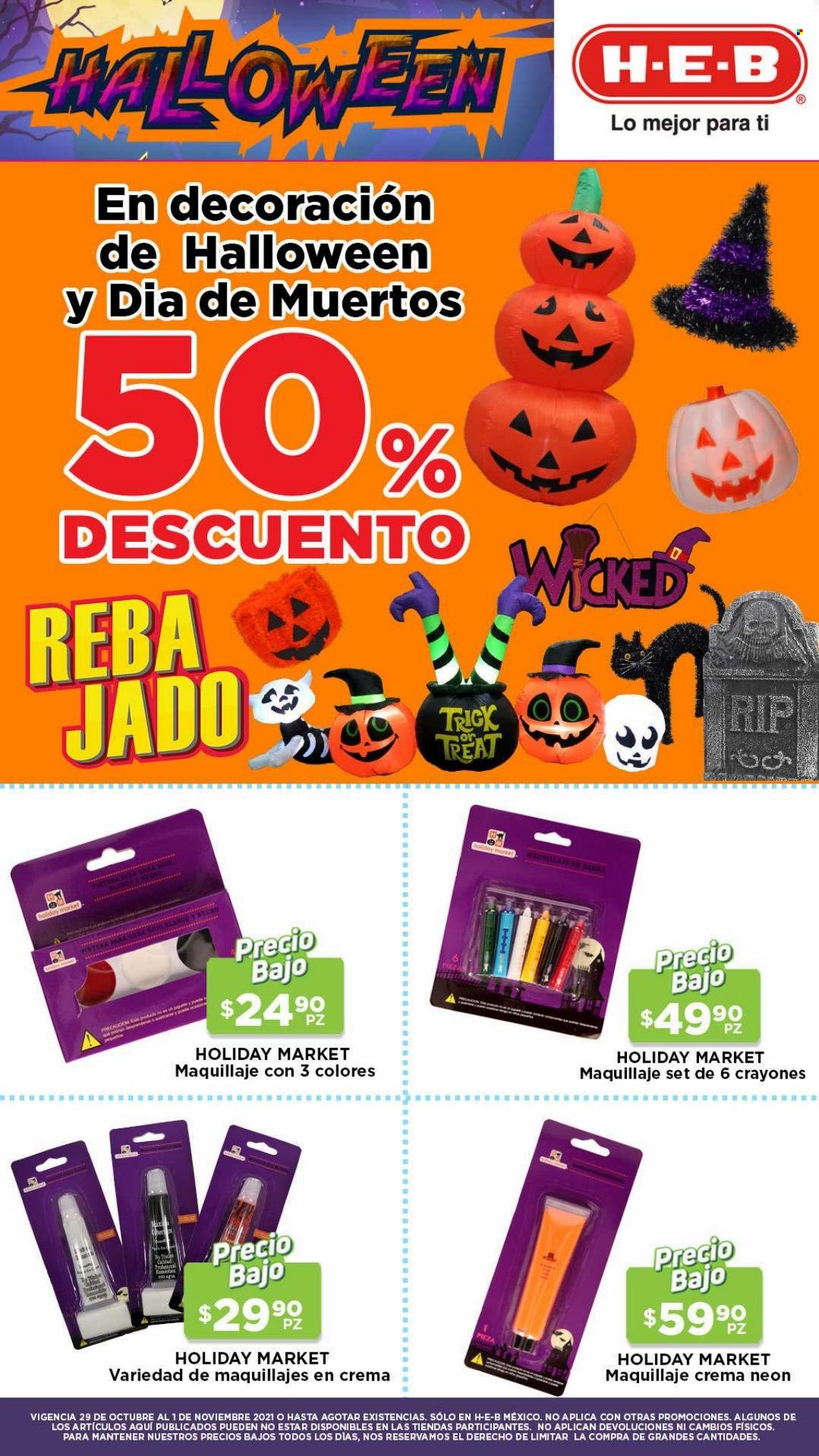 Catálogo H-E-B - 29.10.2021 - 1.11.2021. Página 2