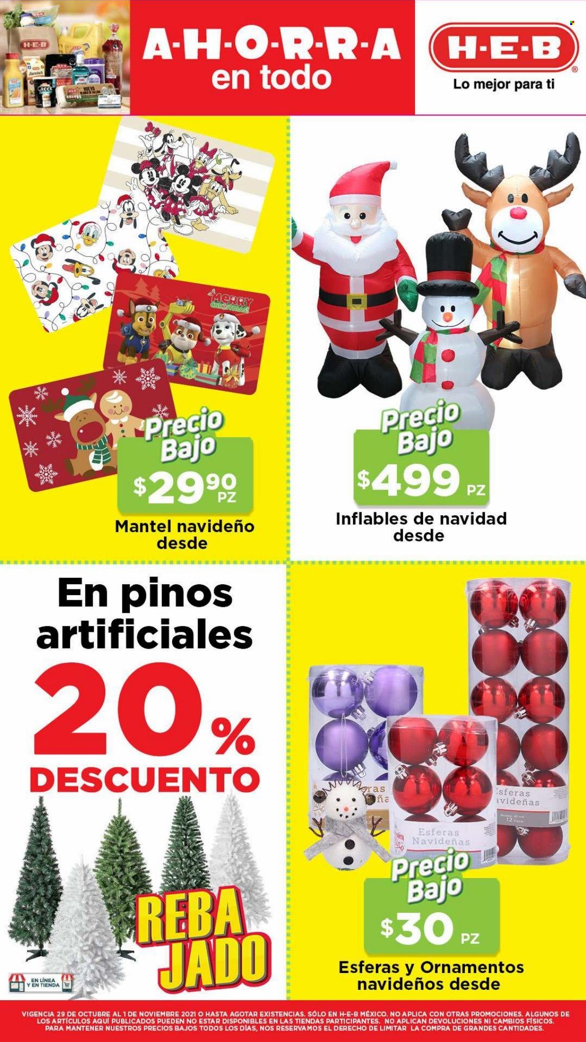 Catálogo H-E-B - 29.10.2021 - 1.11.2021. Página 21