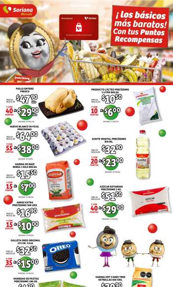 Folleto actual Soriana - 30.10.2021 - 5.11.2021.