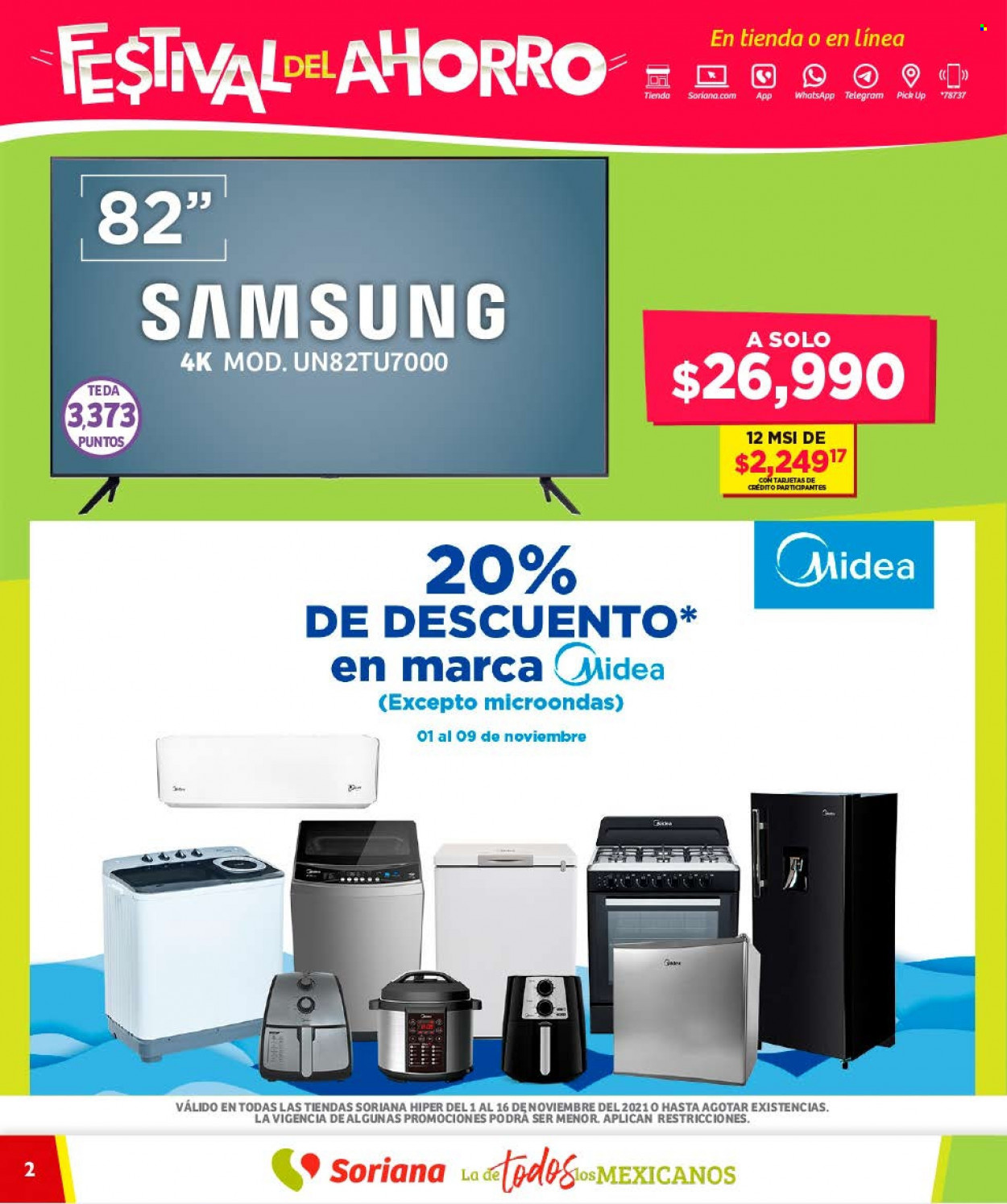 Catálogo Soriana Híper - 1.11.2021 - 16.11.2021. Página 2