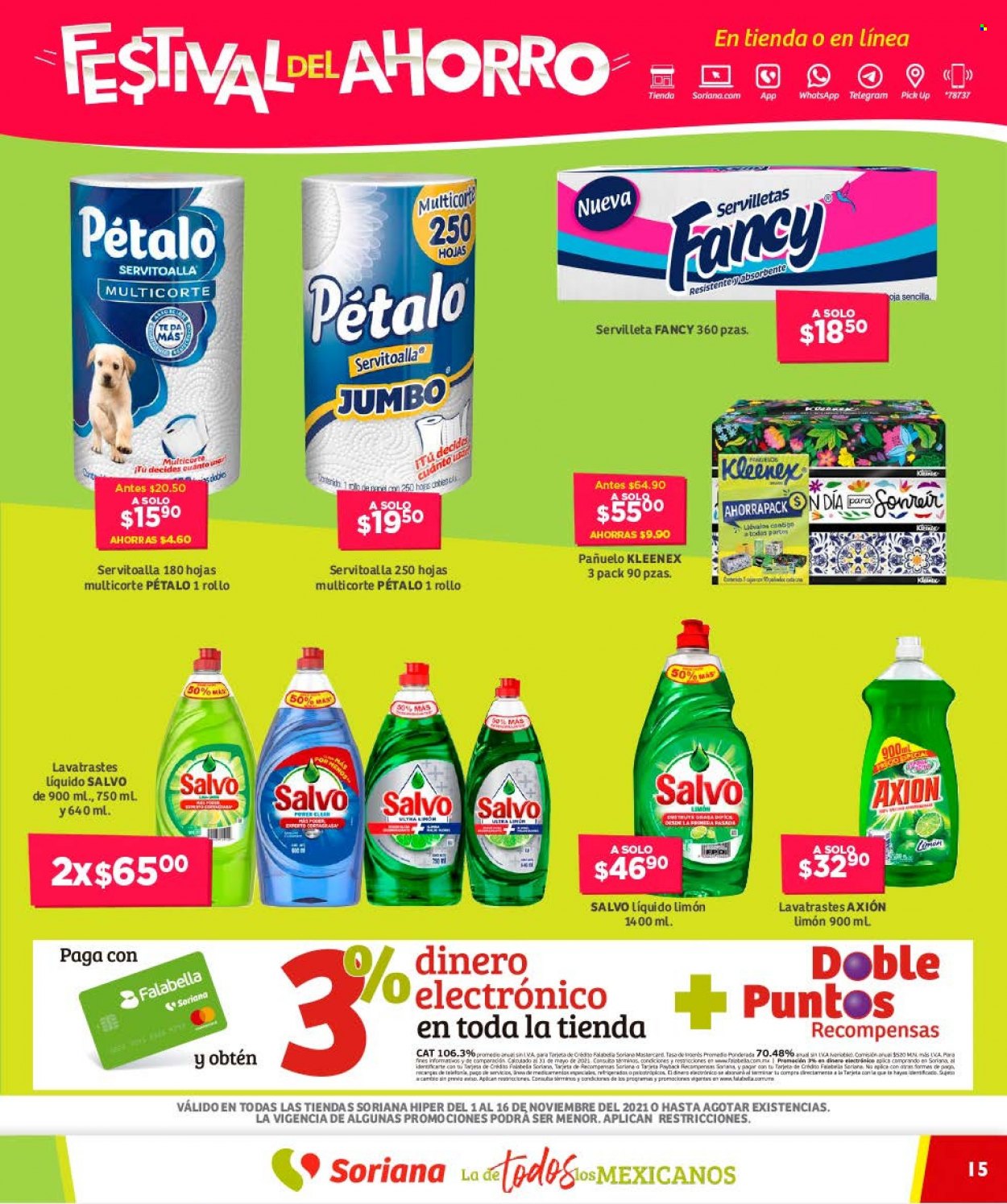 Catálogo Soriana Híper - 1.11.2021 - 16.11.2021. Página 15