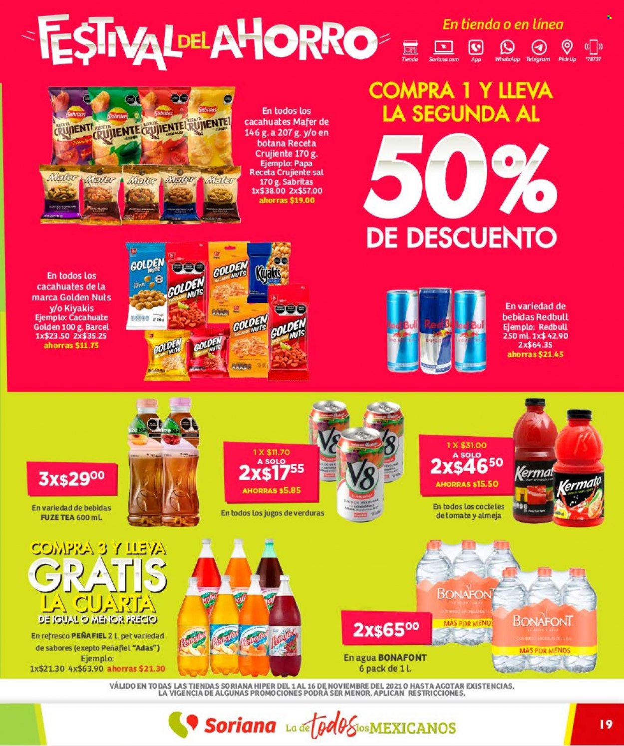 Catálogo Soriana Híper - 1.11.2021 - 16.11.2021. Página 19
