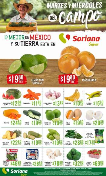 Folleto actual Soriana Súper - 2.11.2021 - 3.11.2021.