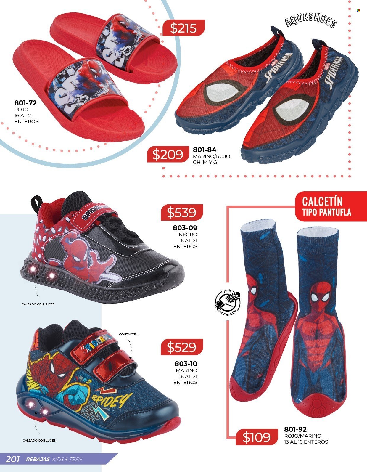 thumbnail - Folleto actual Cklass - Ventas - Spiderman, calcetínes. Página 202.