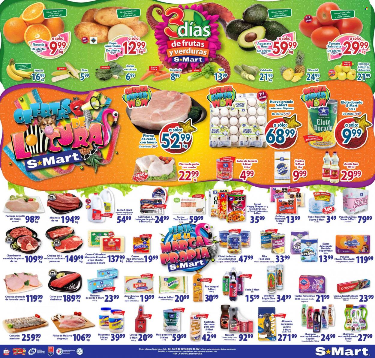 Catálogo S-Mart - 2.11.2021 - 4.11.2021. Página 1