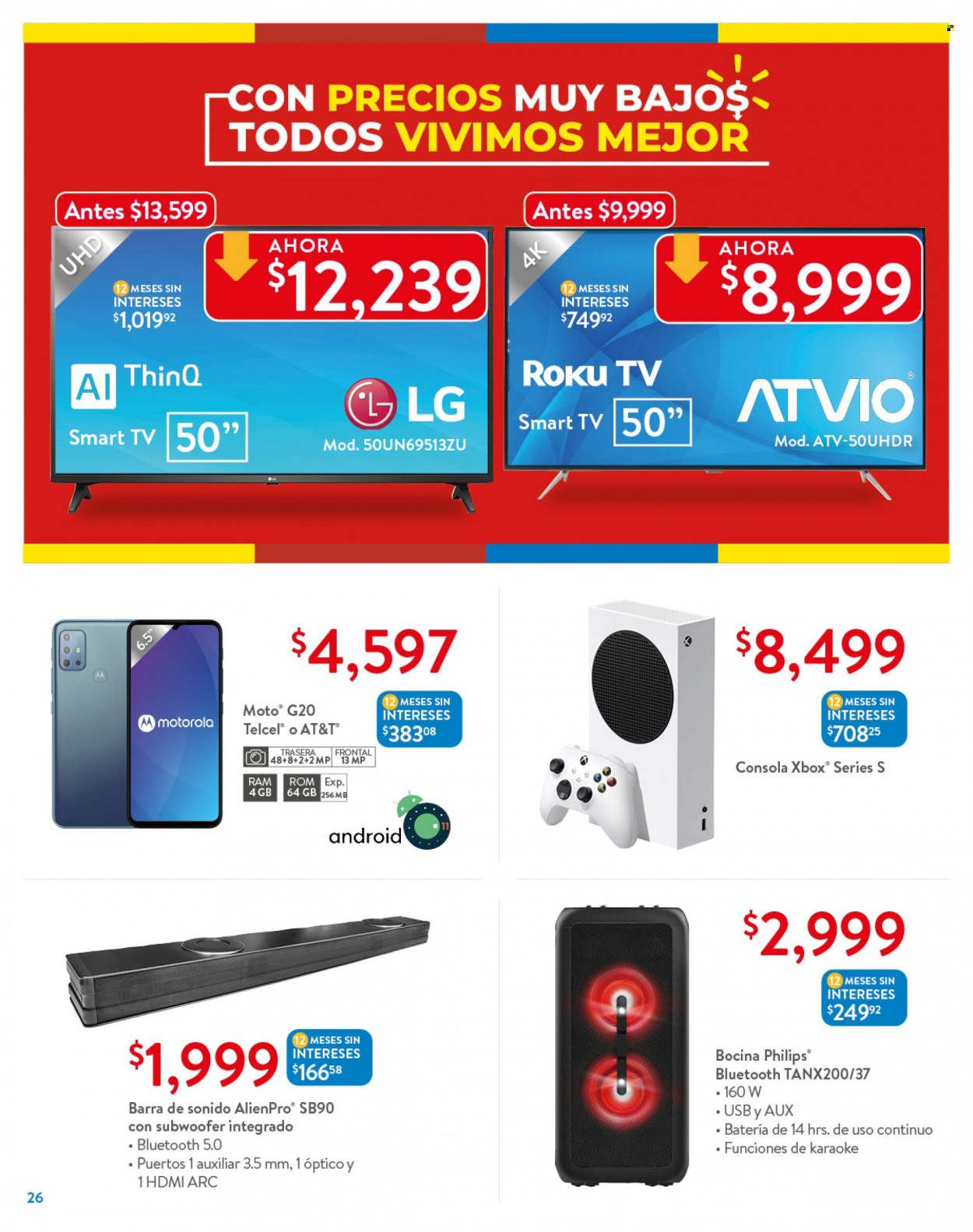 Catálogo Walmart - 15.10.2021 - 7.11.2021. Página 26