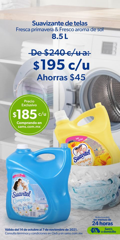 Catálogo Sam's Club - 14.10.2021 - 7.11.2021. Página 1