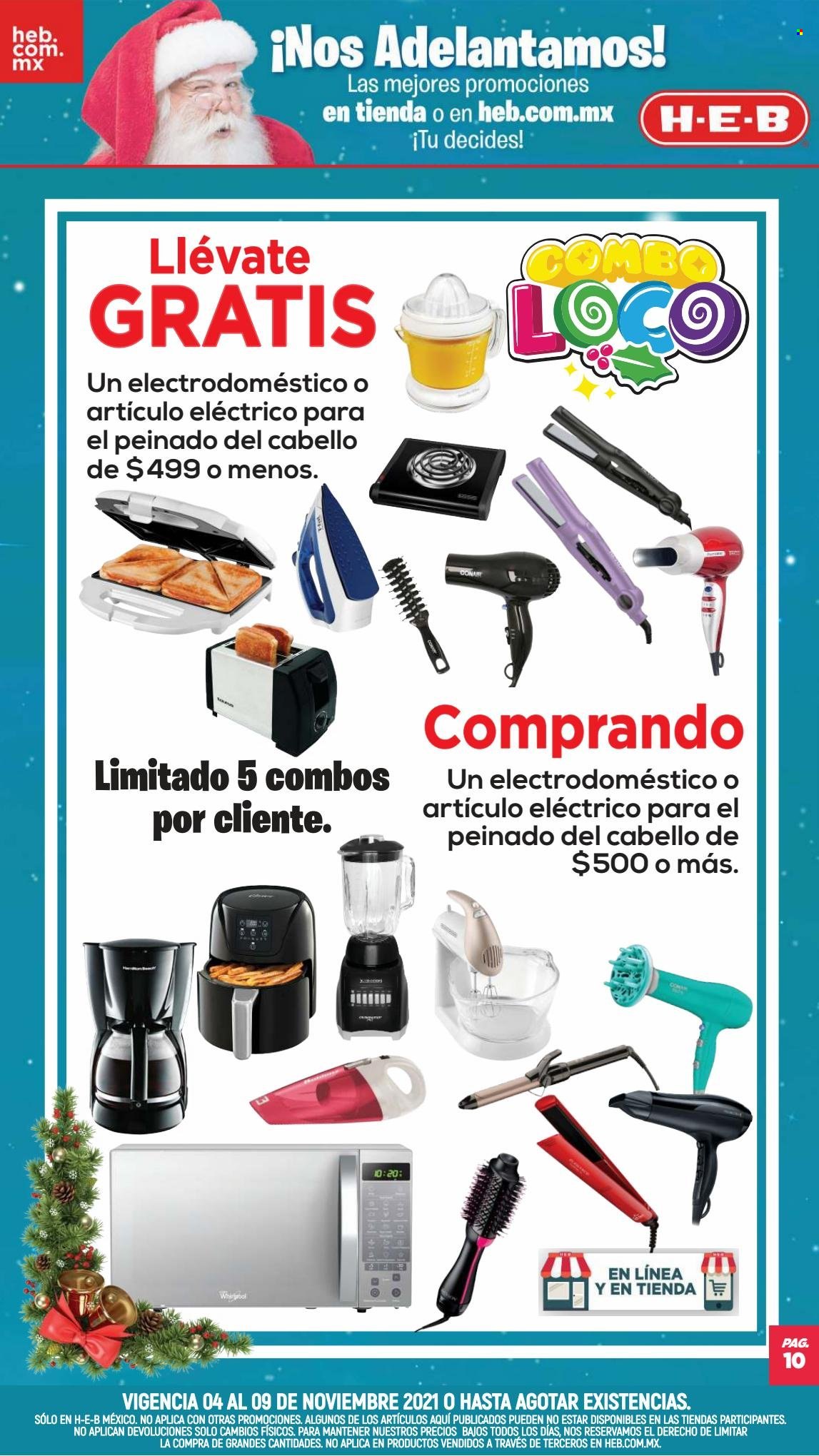 Catálogo H-E-B - 4.11.2021 - 9.11.2021. Página 10