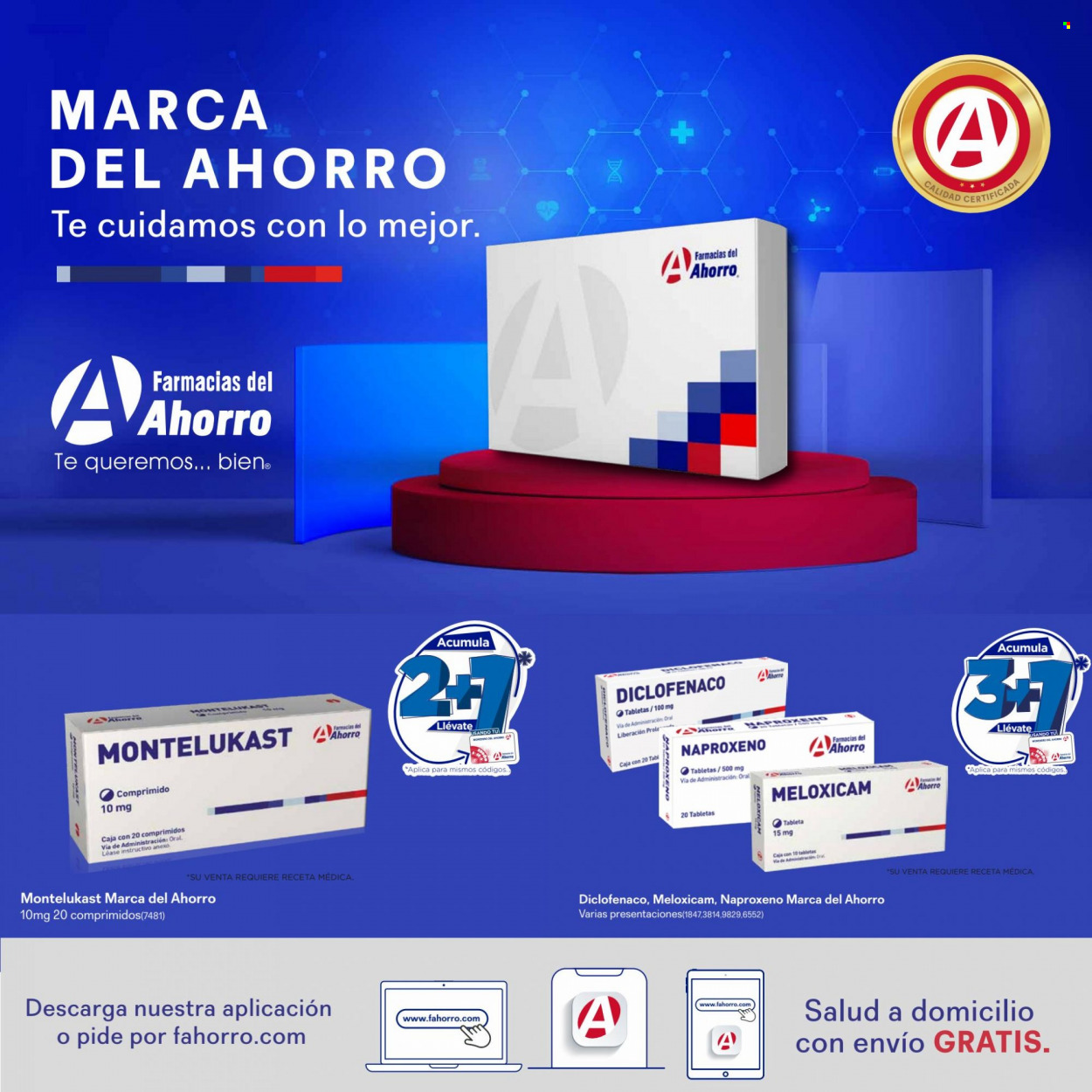 thumbnail - Folleto actual Farmacias del Ahorro - 1.11.2021 - 30.11.2021 - Ventas - Diclofenaco, Montelukast. Página 1.