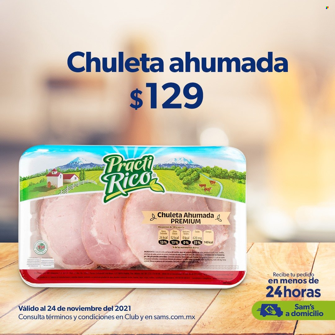 Catálogo Sam's Club - 7.11.2021 - 24.11.2021. Página 1