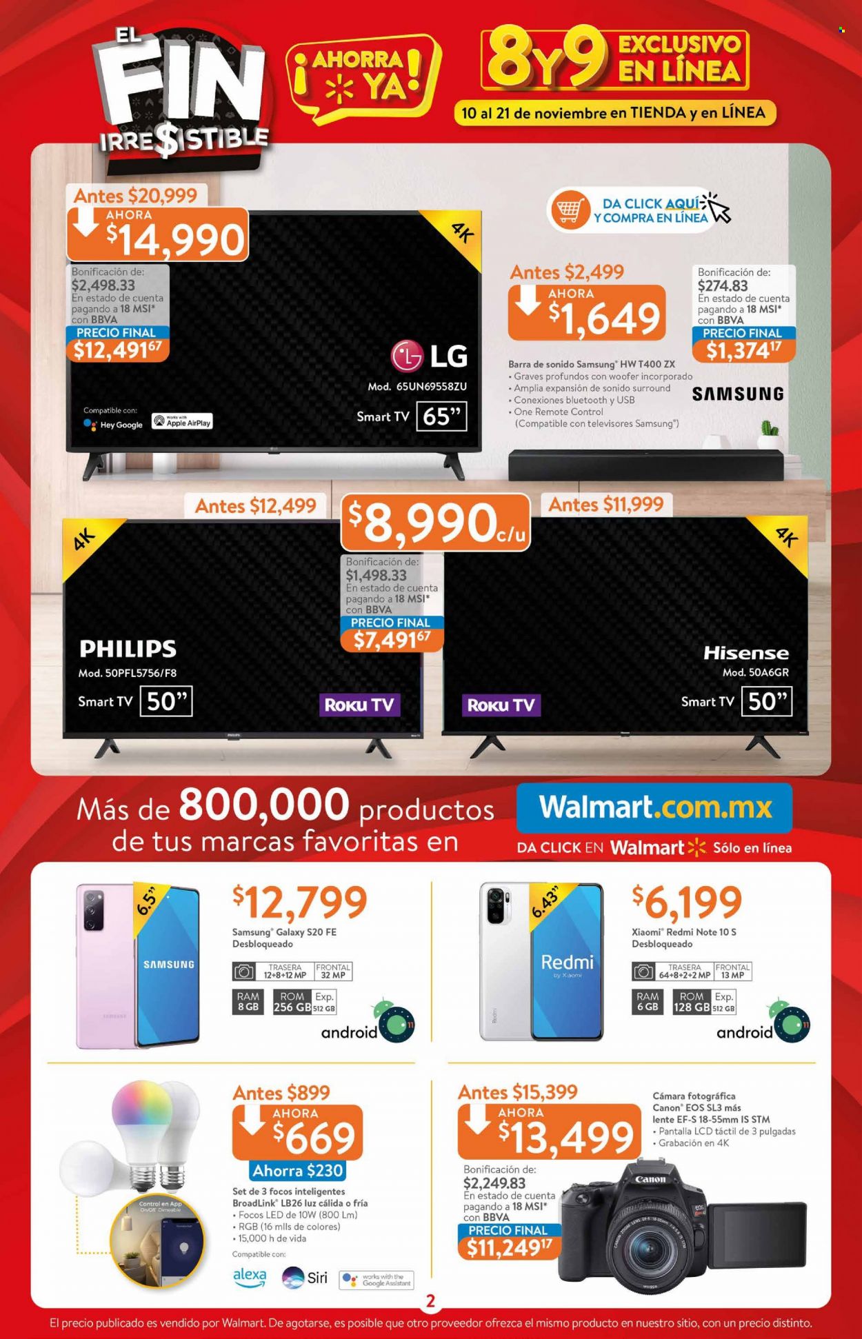 Catálogo Walmart - 10.11.2021 - 21.11.2021. Página 2
