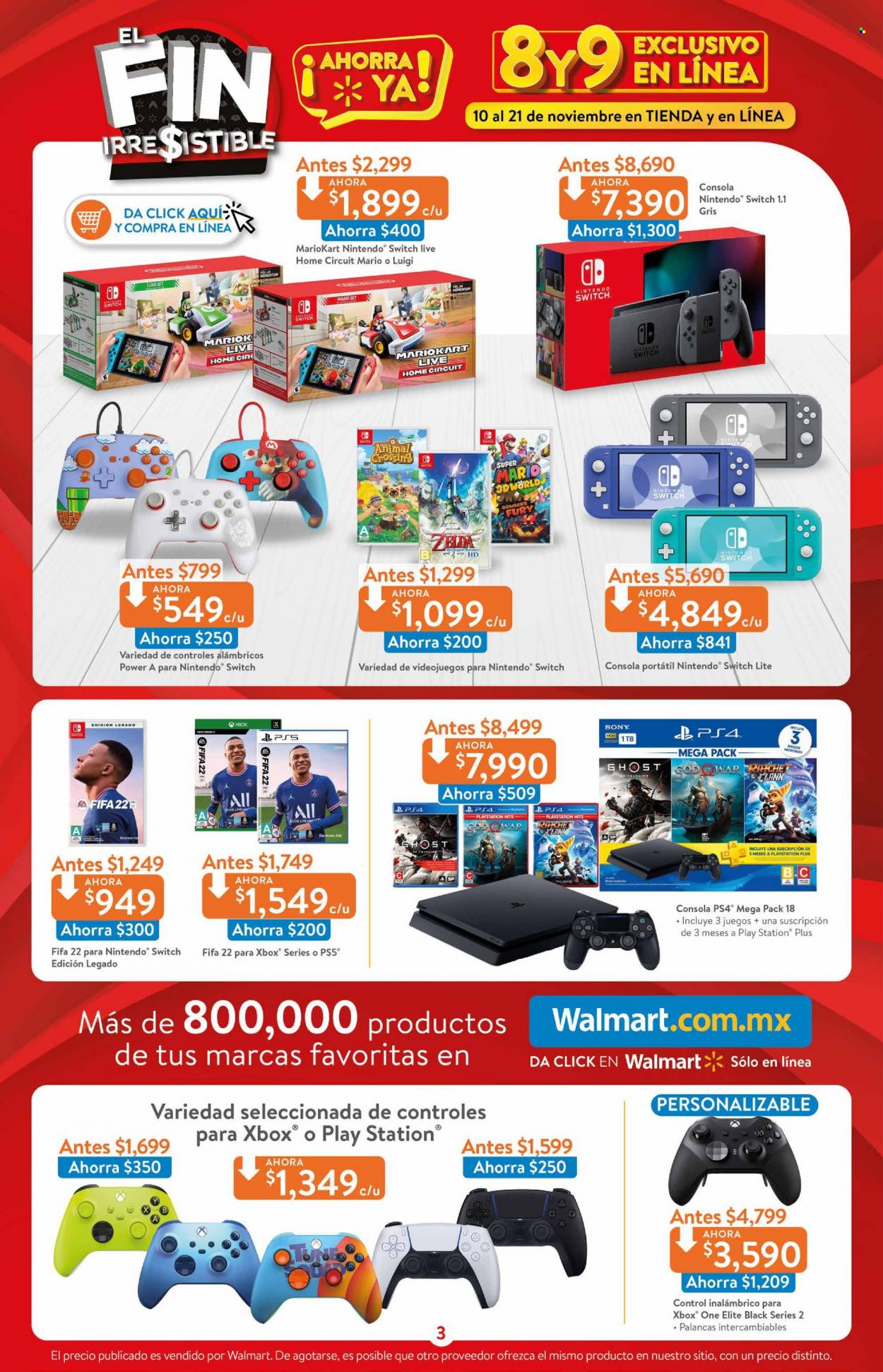 Catálogo Walmart - 10.11.2021 - 21.11.2021. Página 3
