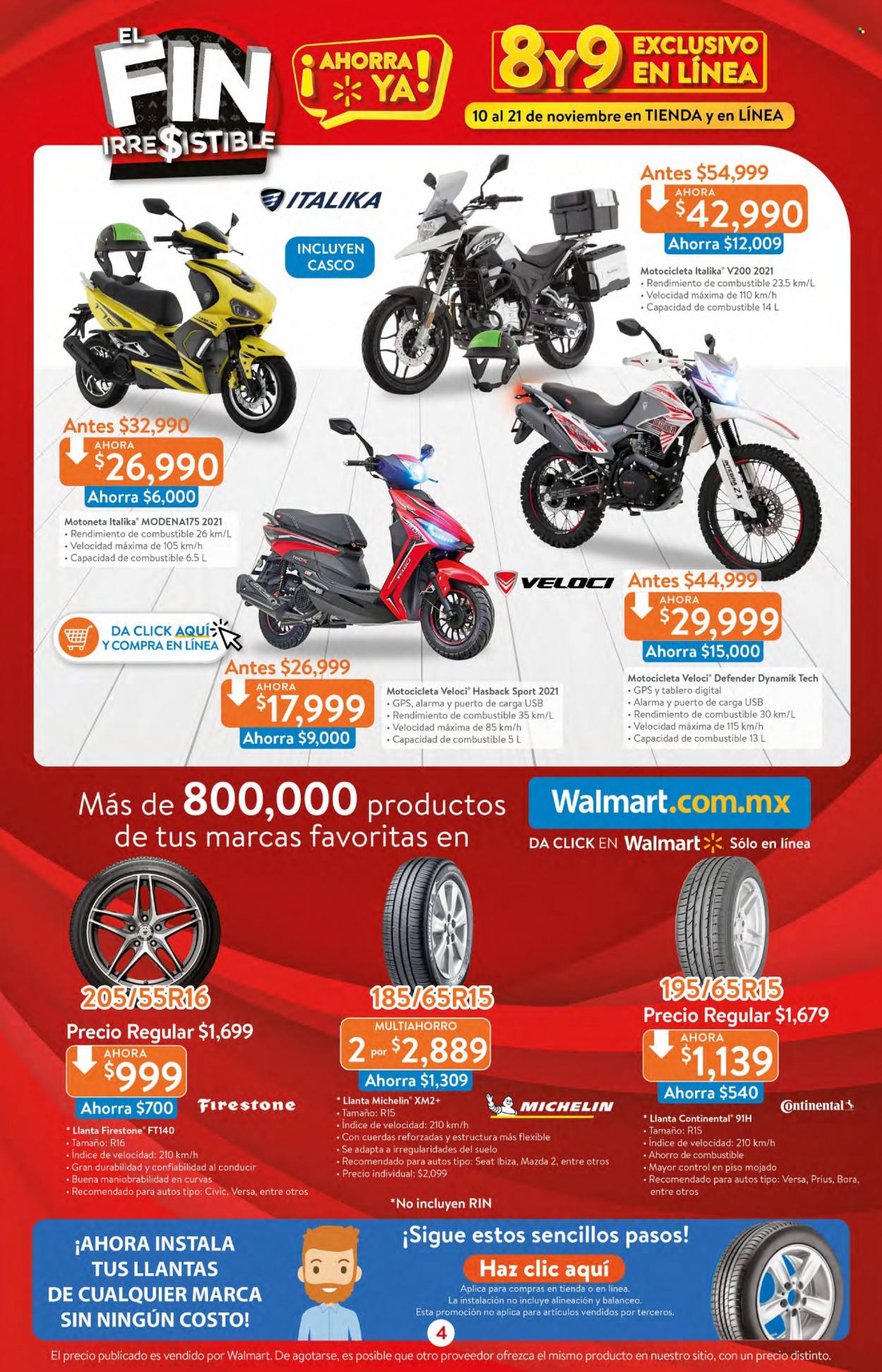 Catálogo Walmart - 10.11.2021 - 21.11.2021. Página 4