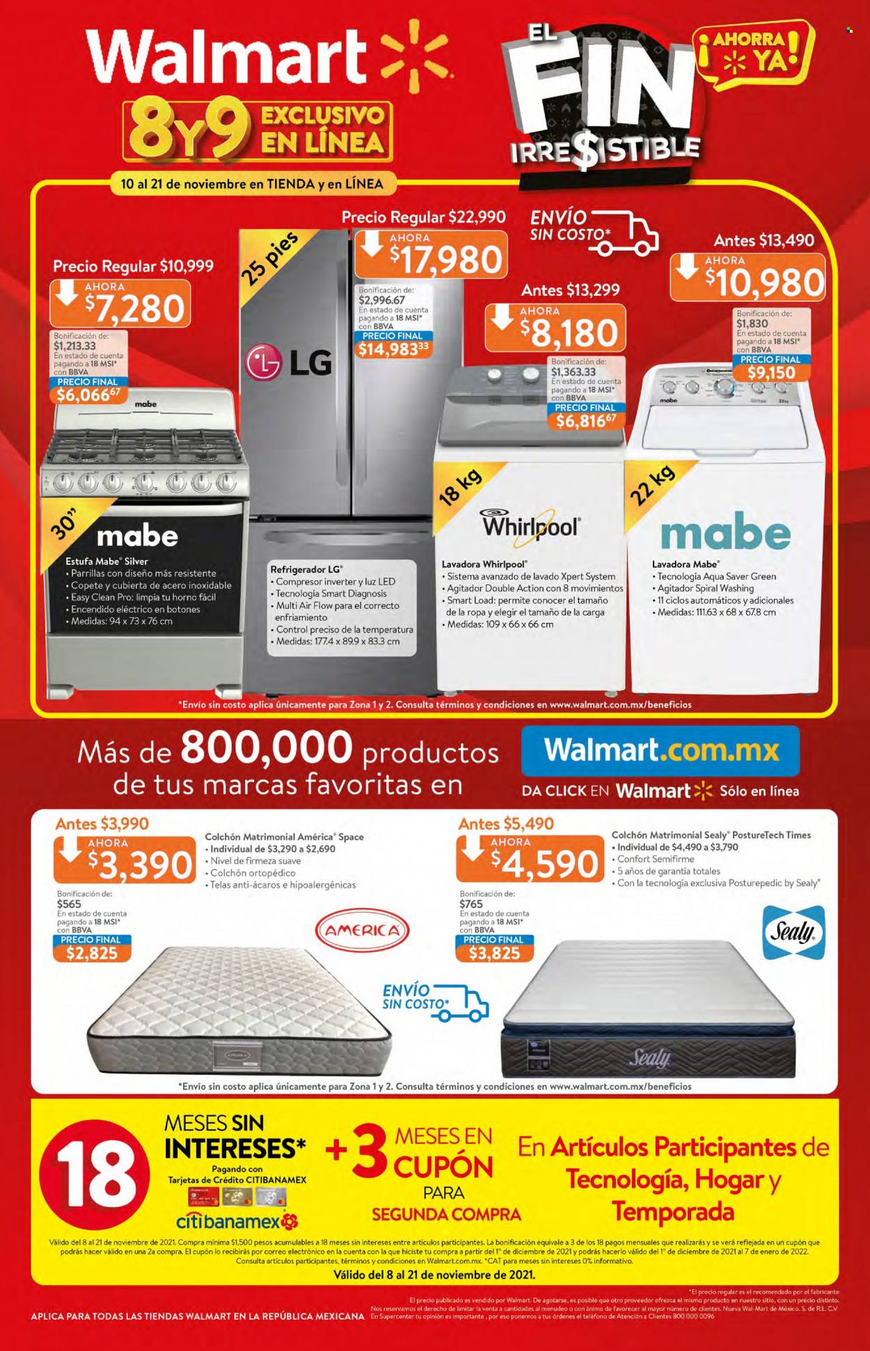 Catálogo Walmart - 10.11.2021 - 21.11.2021. Página 7