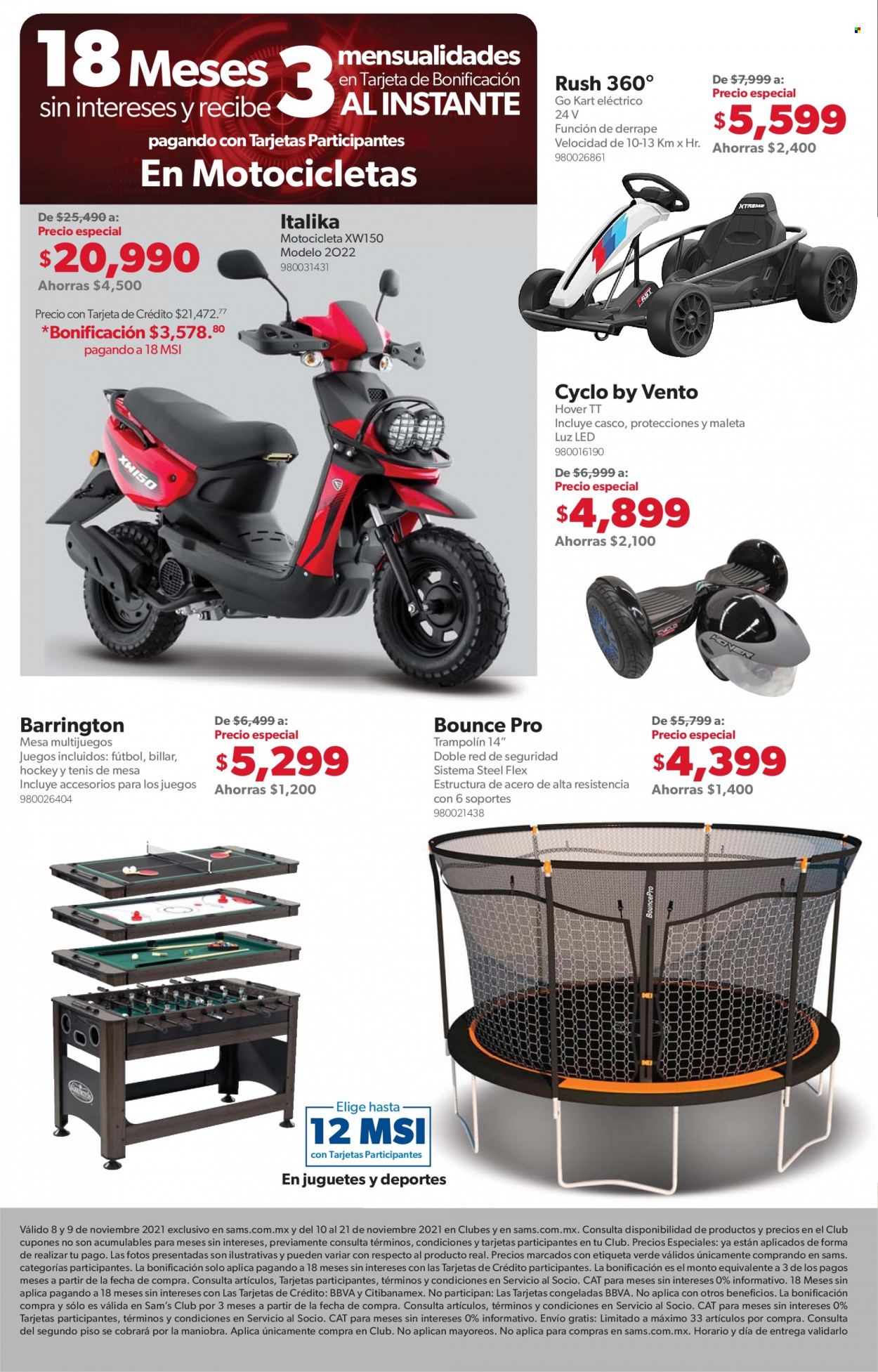 Catálogo Sam's Club - 8.11.2021 - 21.11.2021. Página 20
