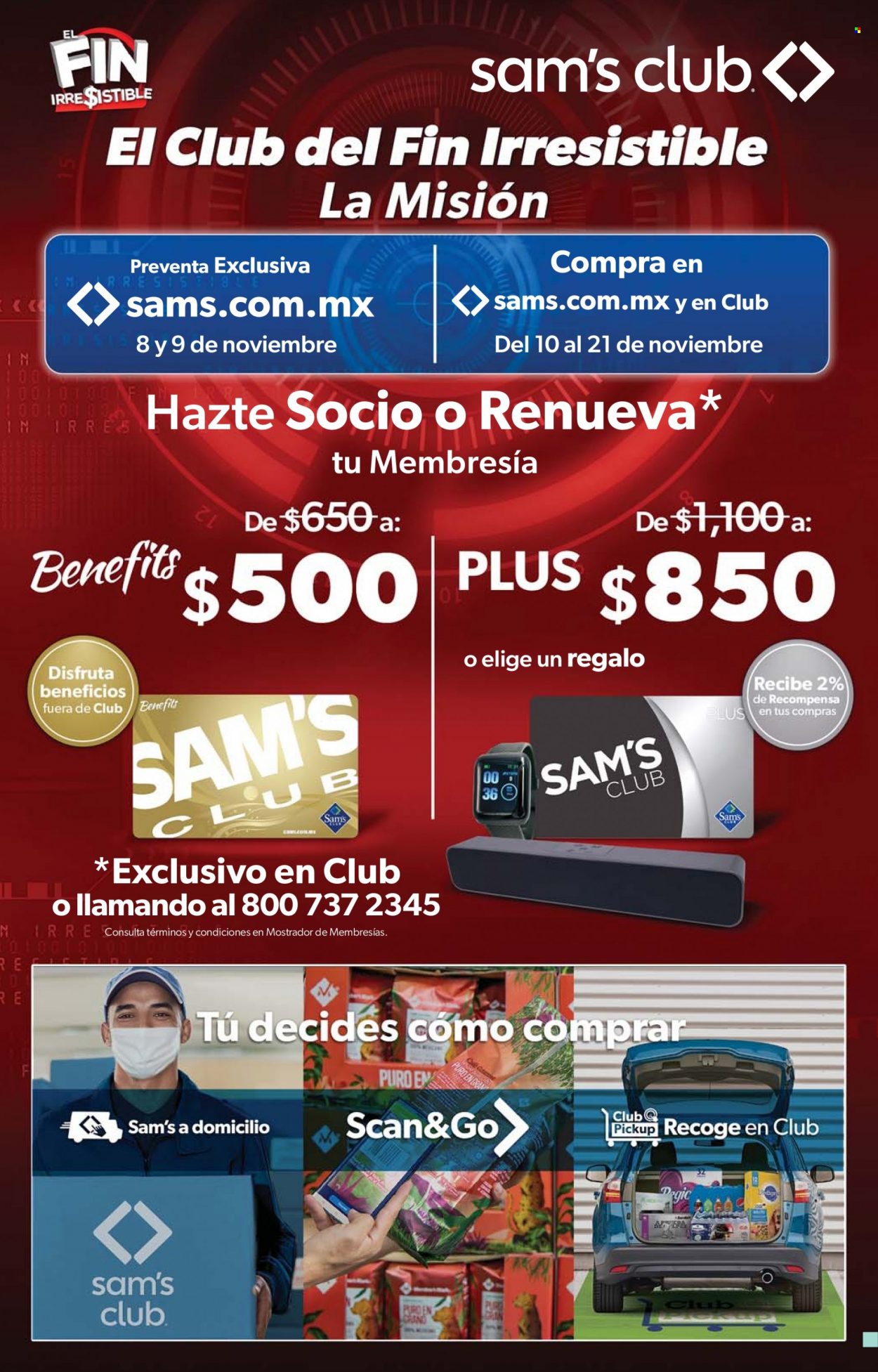 Catálogo Sam's Club - 8.11.2021 - 21.11.2021. Página 44