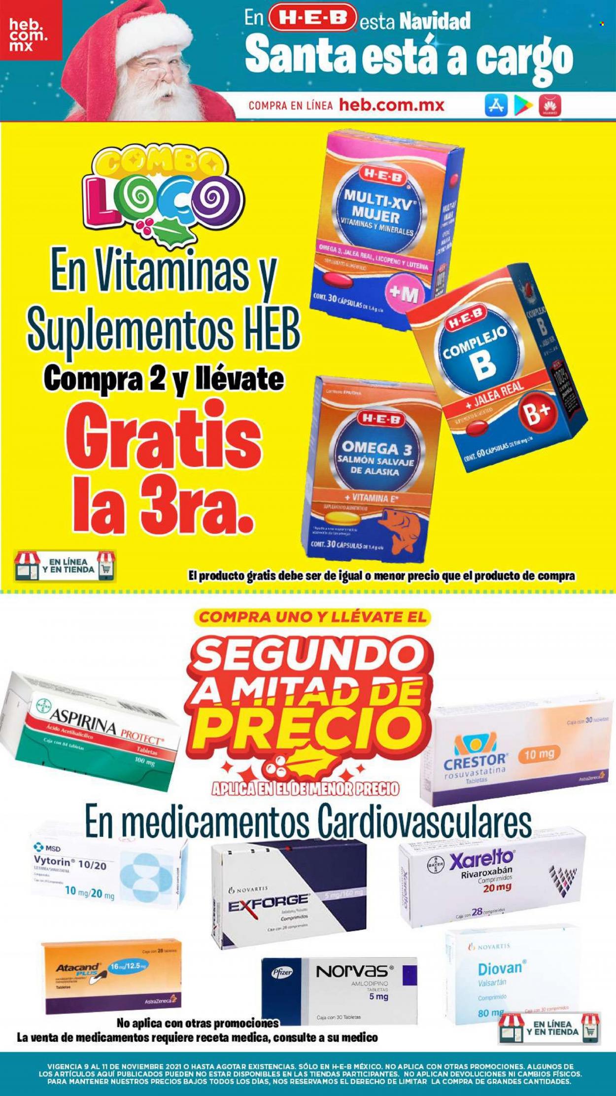 Catálogo H-E-B - 9.11.2021 - 11.11.2021. Página 8