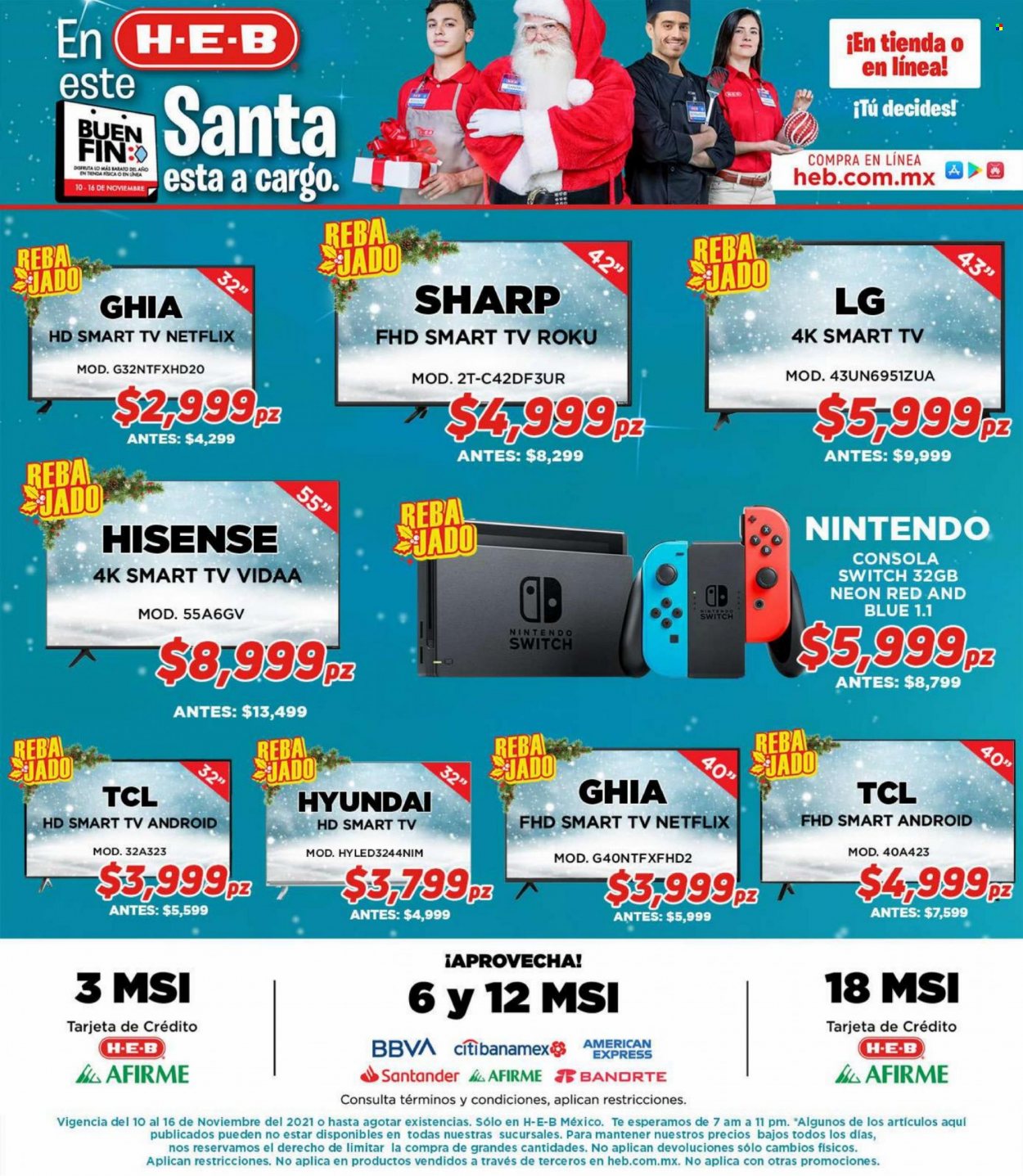 Catálogo H-E-B - 10.11.2021 - 16.11.2021. Página 1
