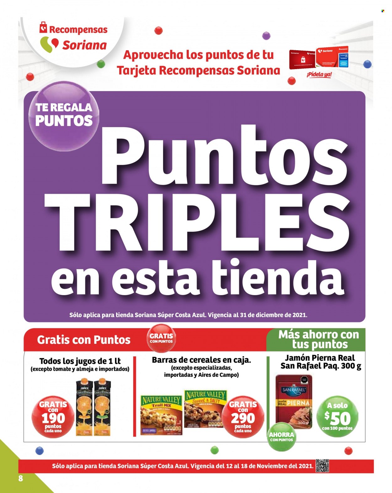 Catálogo Soriana Súper - 12.11.2021 - 18.11.2021. Página 8