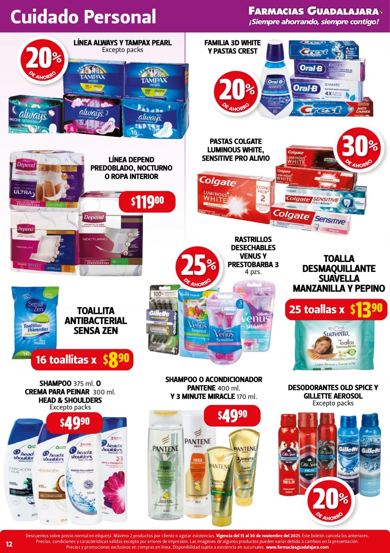 Catálogo Farmacias Guadalajara - 15.11.2021 - 30.11.2021. Página 12