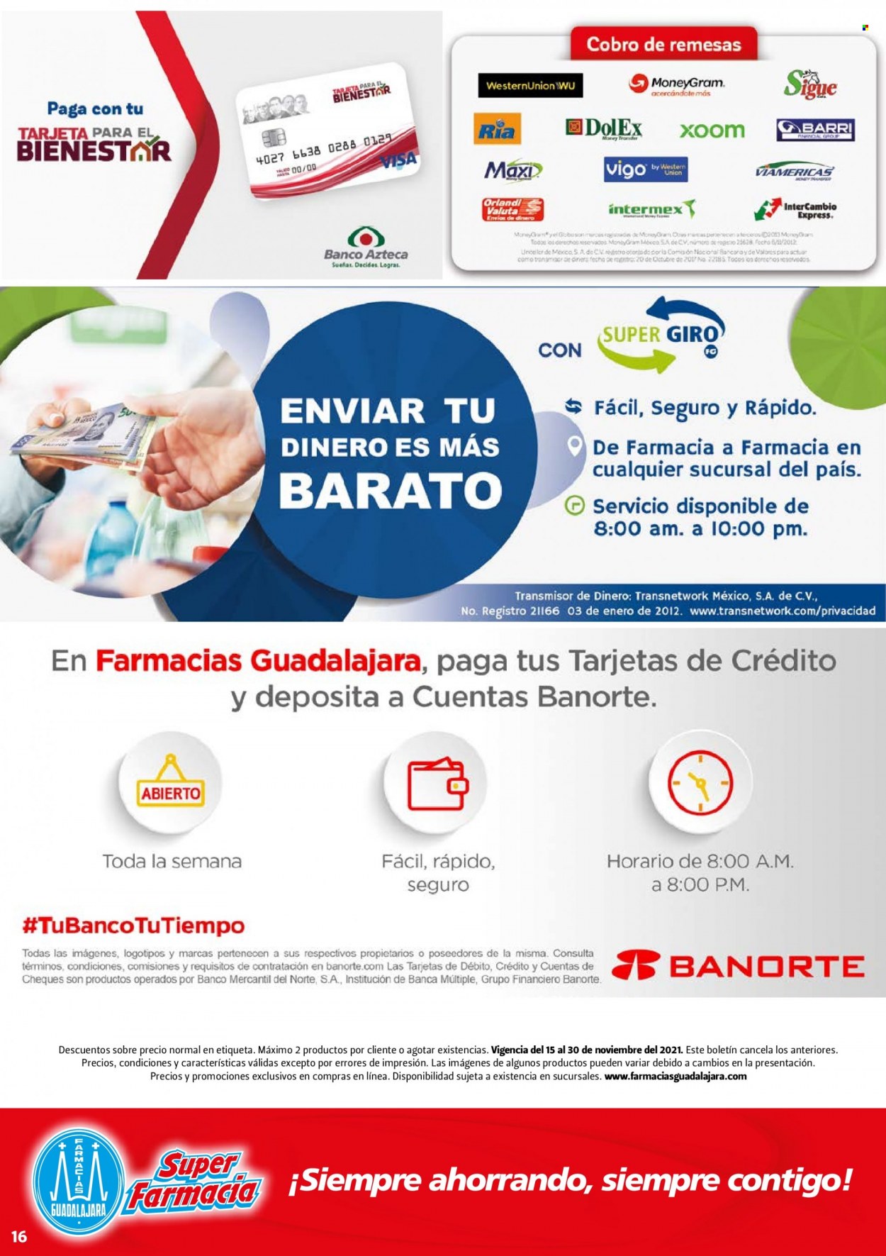 Catálogo Farmacias Guadalajara - 15.11.2021 - 30.11.2021. Página 16