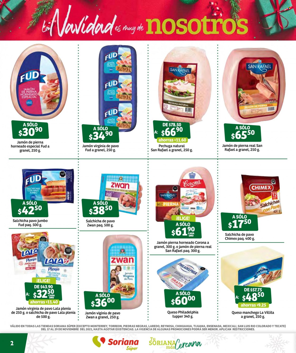 Catálogo Soriana Súper - 17.11.2021 - 29.11.2021. Página 2