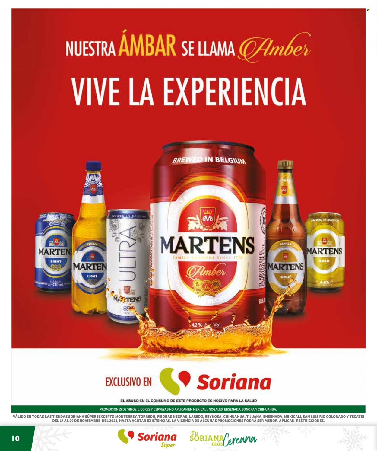 Catálogo Soriana Súper - 17.11.2021 - 29.11.2021. Página 10