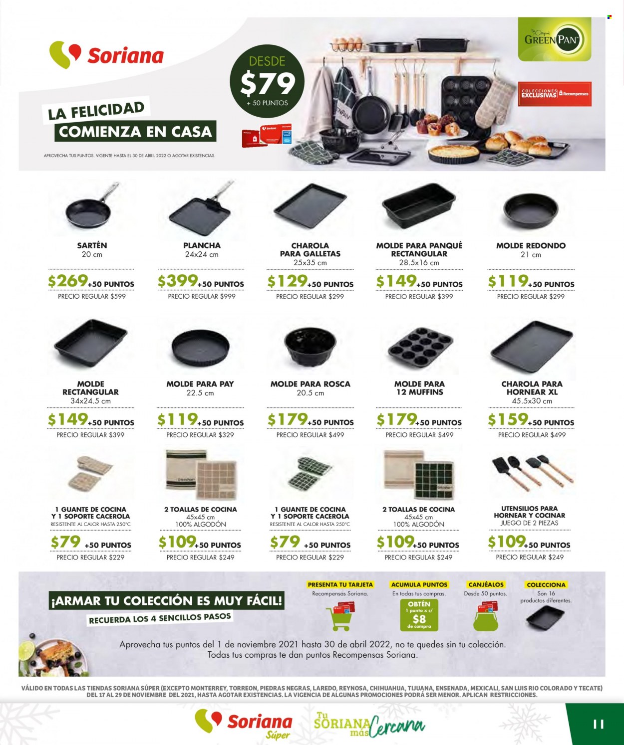 Catálogo Soriana Súper - 17.11.2021 - 29.11.2021. Página 11