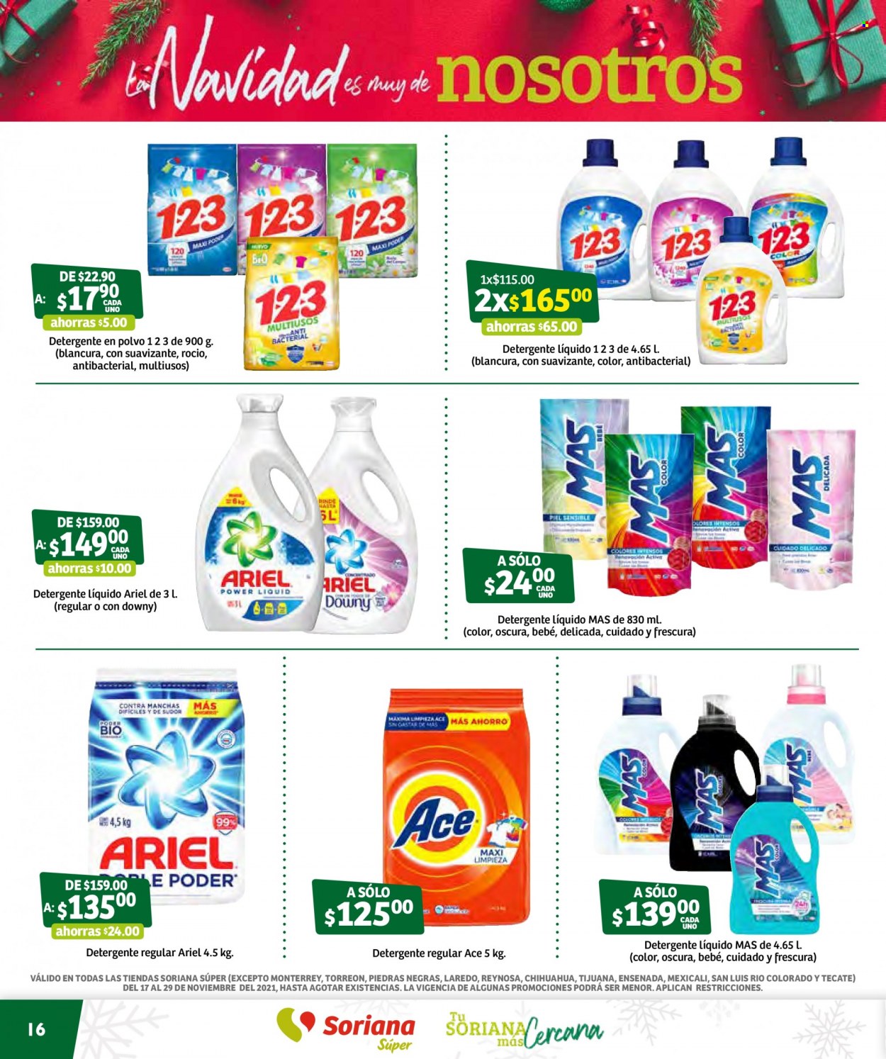 Catálogo Soriana Súper - 17.11.2021 - 29.11.2021. Página 16