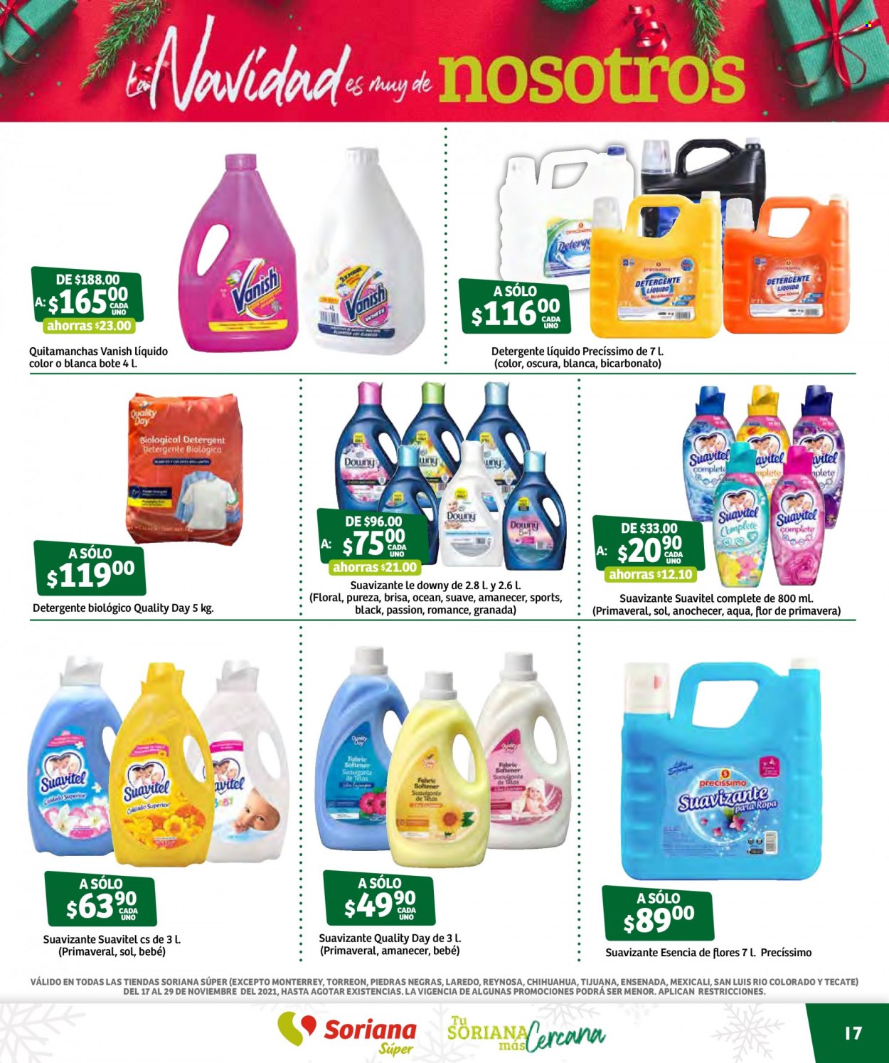 Catálogo Soriana Súper - 17.11.2021 - 29.11.2021. Página 17
