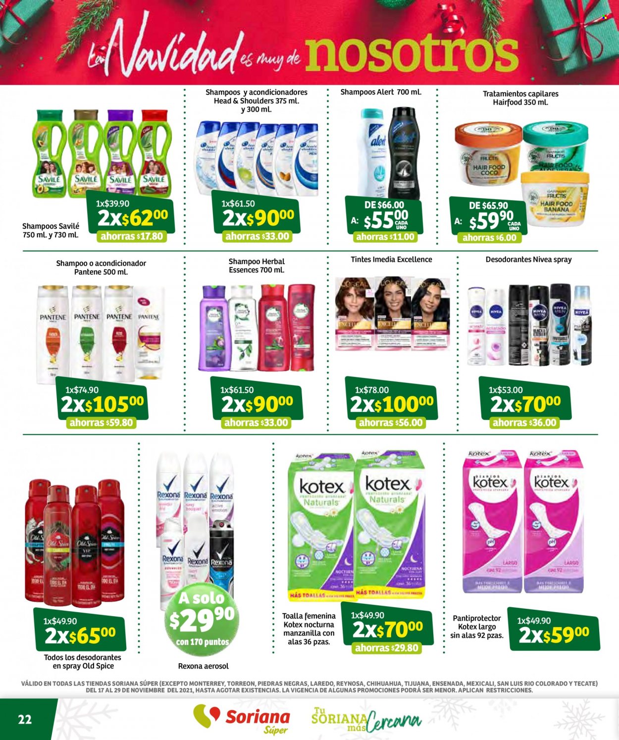 Catálogo Soriana Súper - 17.11.2021 - 29.11.2021. Página 22