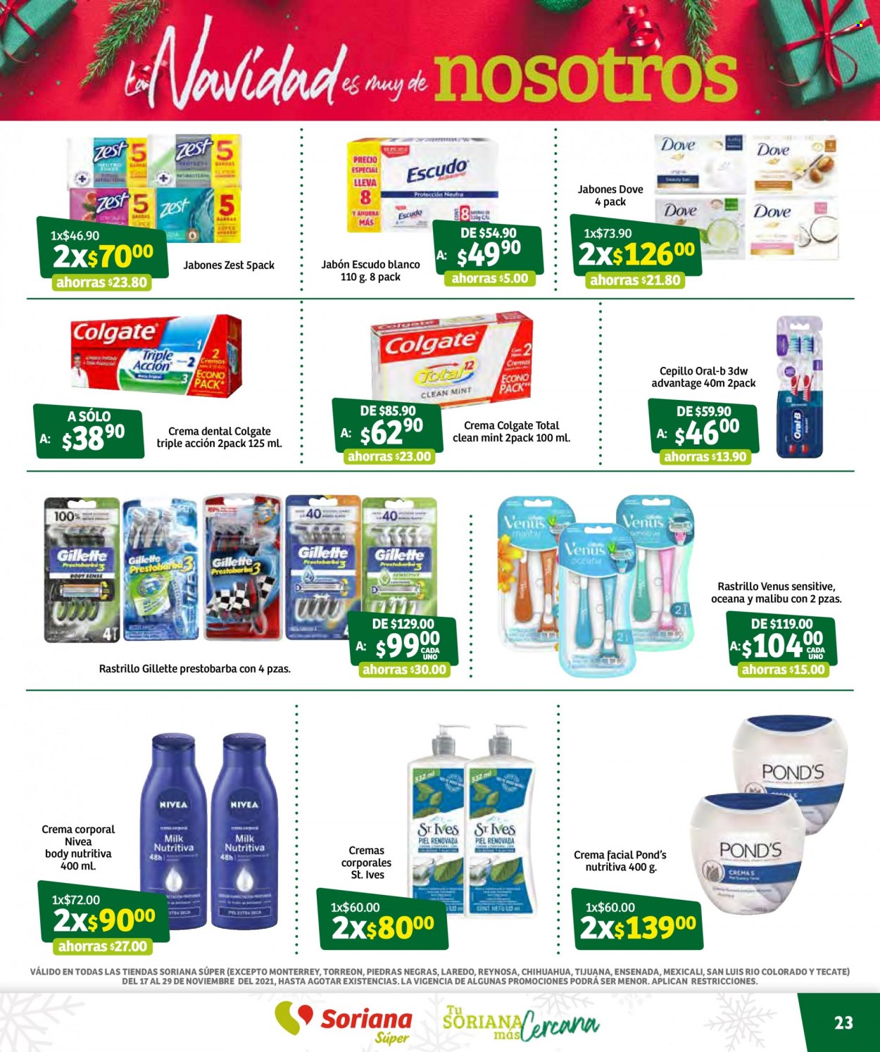Catálogo Soriana Súper - 17.11.2021 - 29.11.2021. Página 23