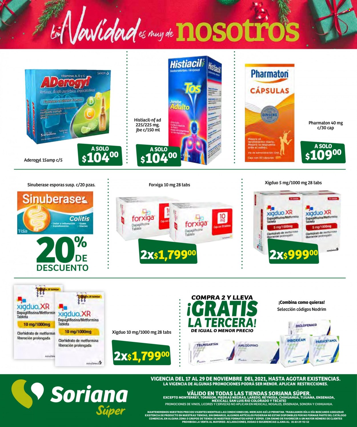 Catálogo Soriana Súper - 17.11.2021 - 29.11.2021. Página 25