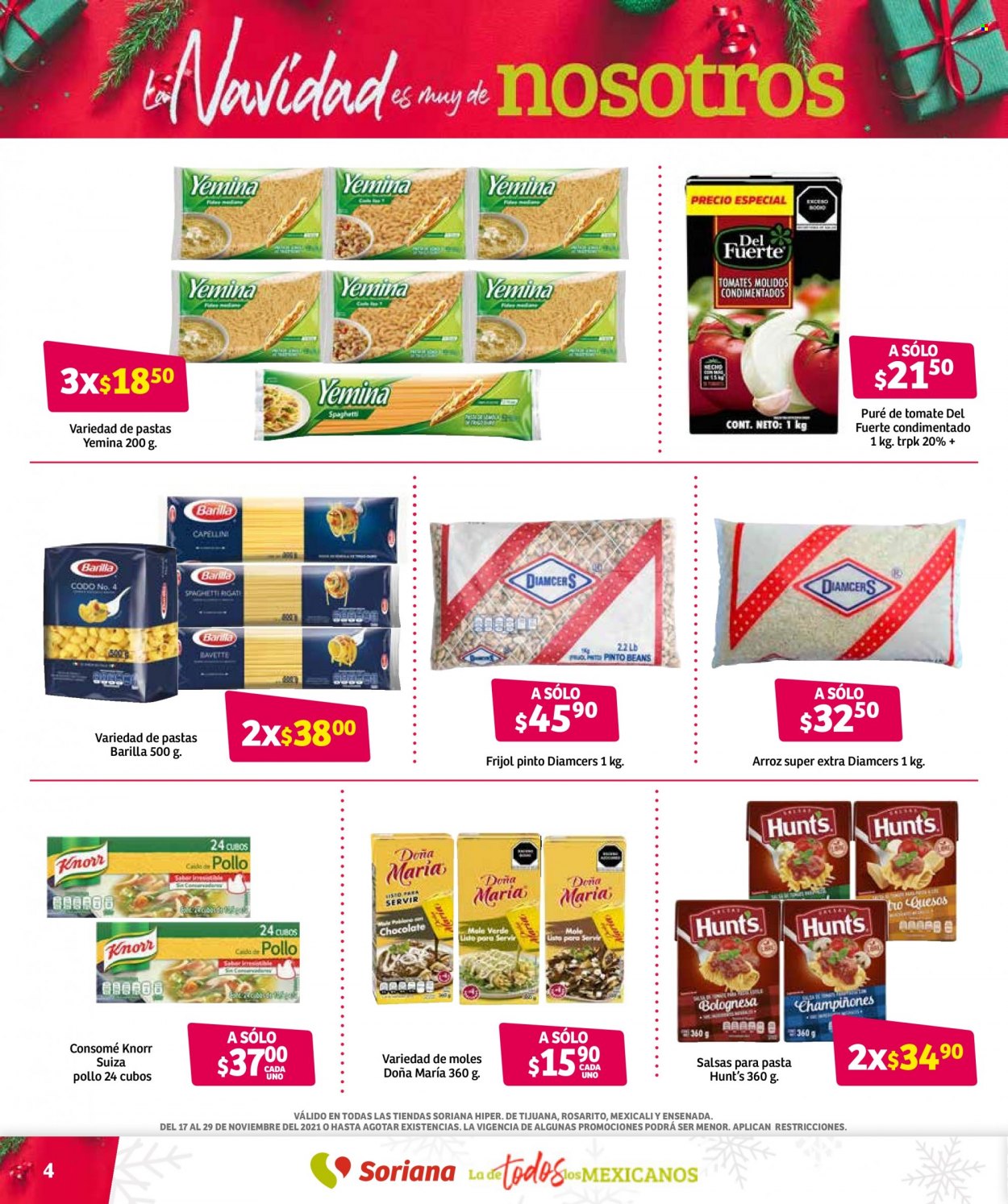 Catálogo Soriana Híper - 17.11.2021 - 29.11.2021. Página 4