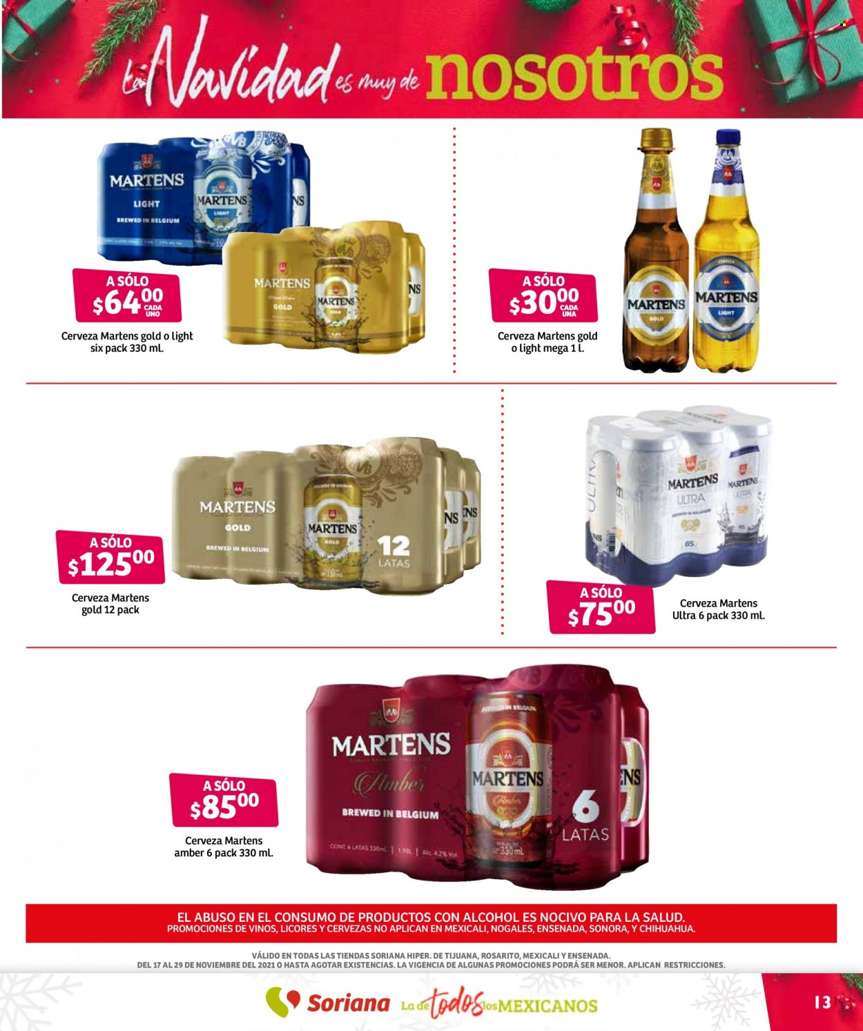 Catálogo Soriana Híper - 17.11.2021 - 29.11.2021. Página 13