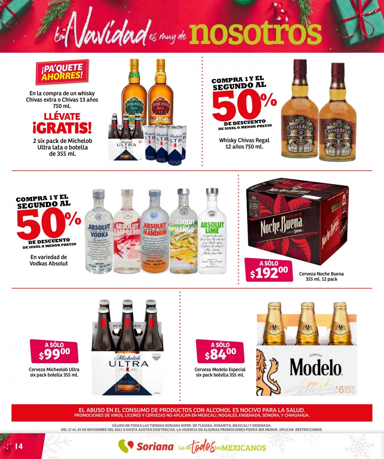 Catálogo Soriana Híper - 17.11.2021 - 29.11.2021. Página 14