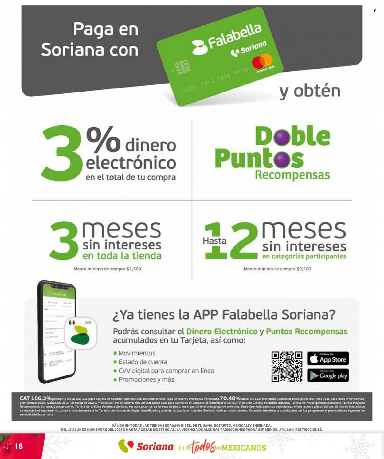 Catálogo Soriana Híper - 17.11.2021 - 29.11.2021. Página 18