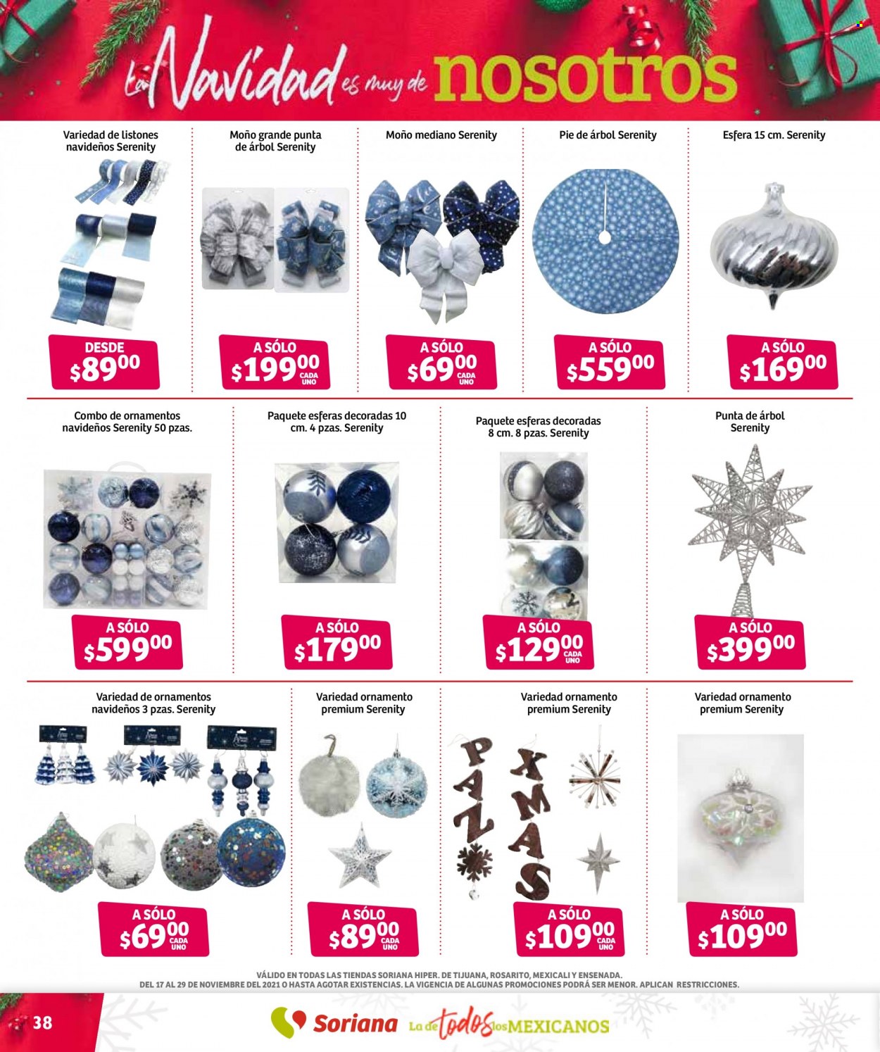 Catálogo Soriana Híper - 17.11.2021 - 29.11.2021. Página 38