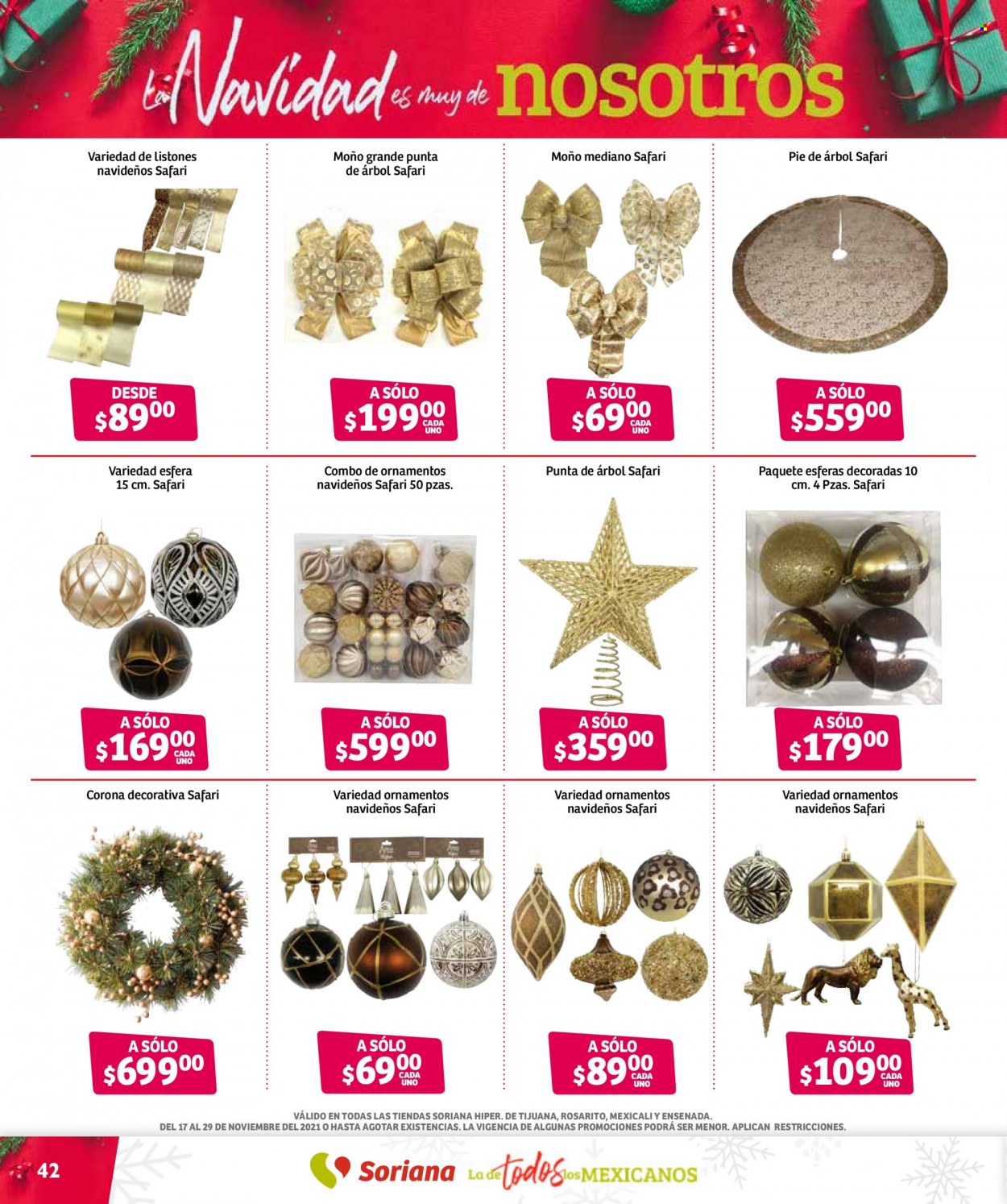 Catálogo Soriana Híper - 17.11.2021 - 29.11.2021. Página 42