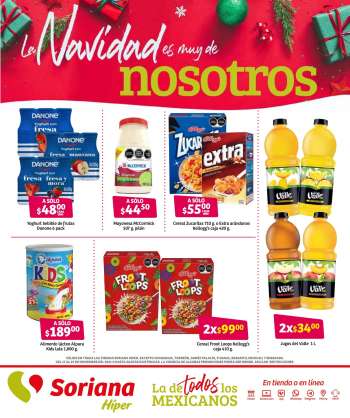 Folleto actual Soriana Híper - 17.11.2021 - 29.11.2021.