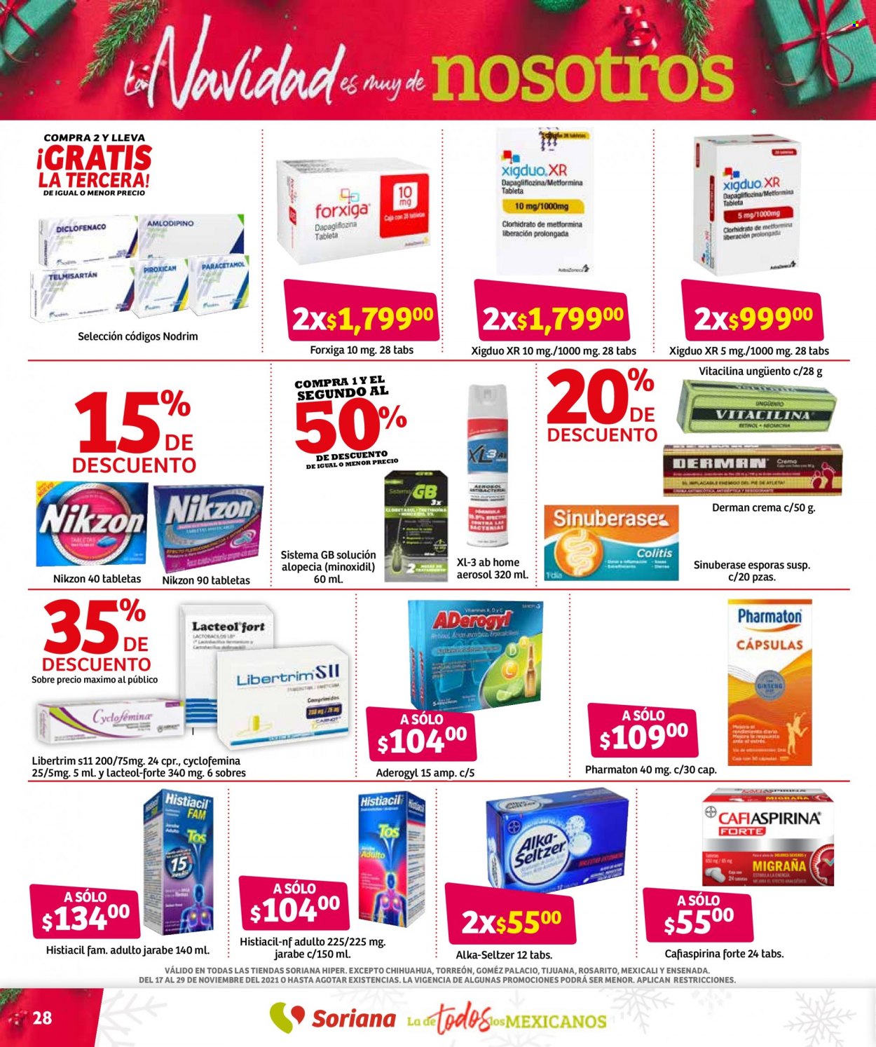 Catálogo Soriana Híper - 17.11.2021 - 29.11.2021. Página 28
