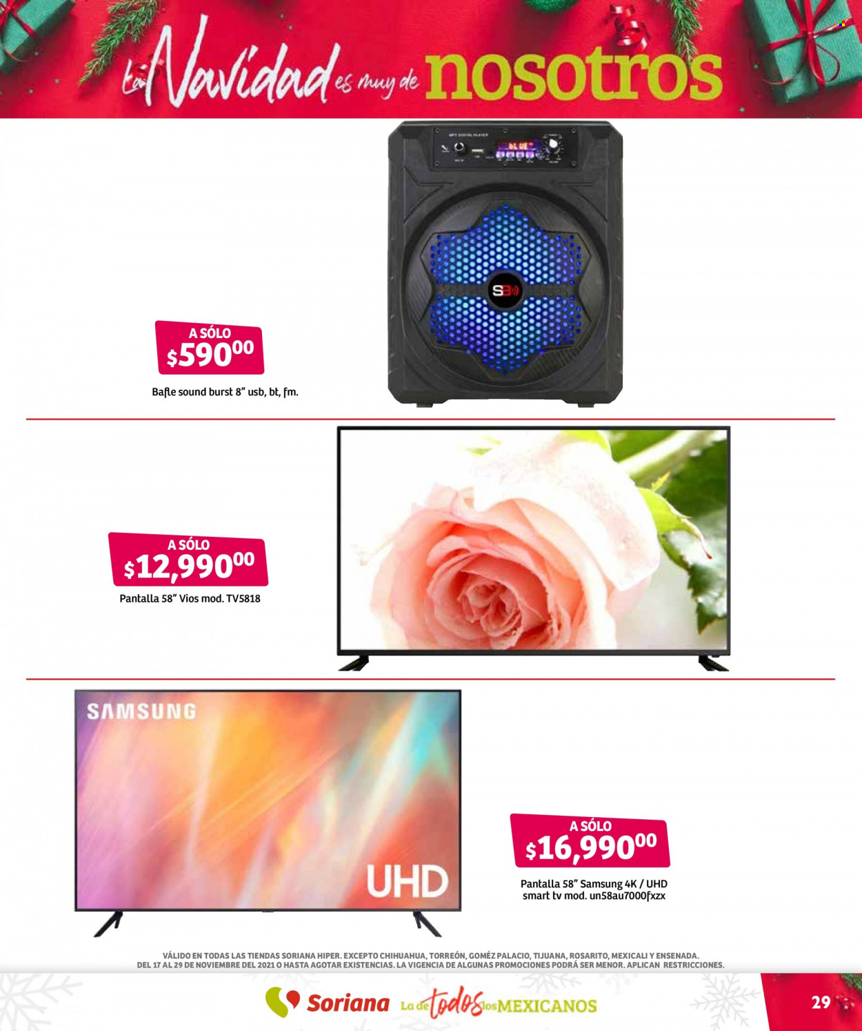 Catálogo Soriana Híper - 17.11.2021 - 29.11.2021. Página 29