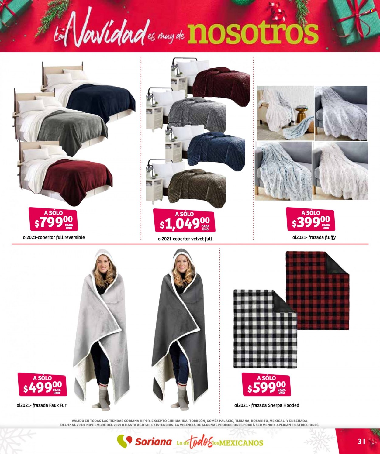 Catálogo Soriana Híper - 17.11.2021 - 29.11.2021. Página 31