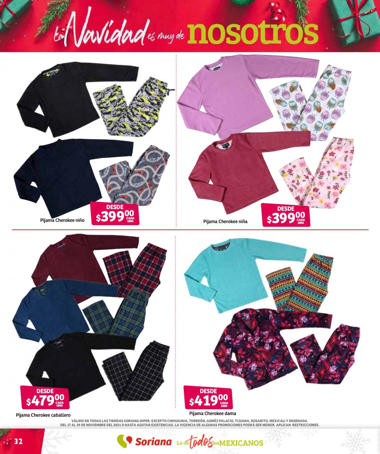 Catálogo Soriana Híper - 17.11.2021 - 29.11.2021. Página 32