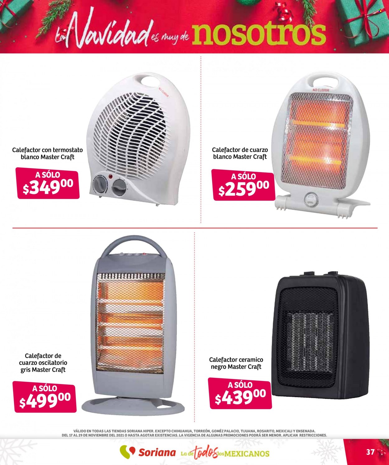 Catálogo Soriana Híper - 17.11.2021 - 29.11.2021. Página 37