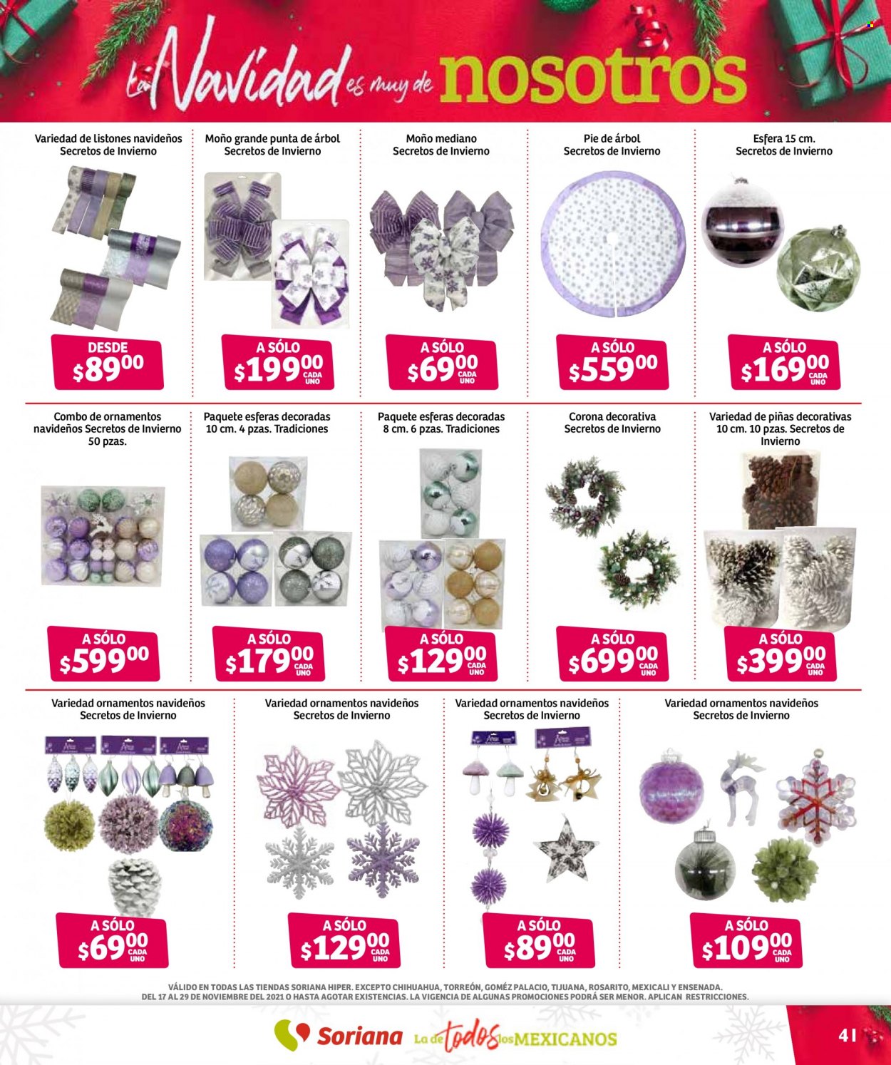 Catálogo Soriana Híper - 17.11.2021 - 29.11.2021. Página 41