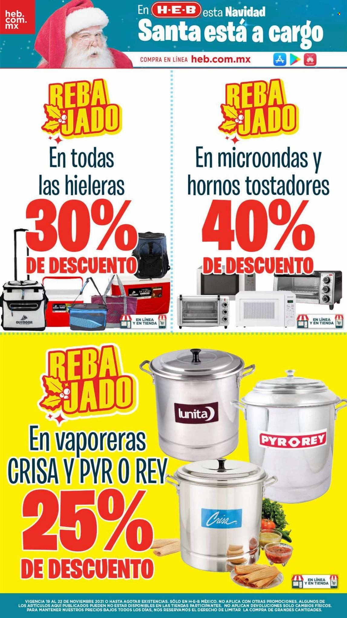 Catálogo H-E-B - 19.11.2021 - 22.11.2021. Página 4